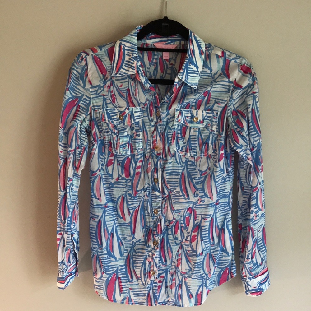 Lilly Pulitzer Cruiser Shirt